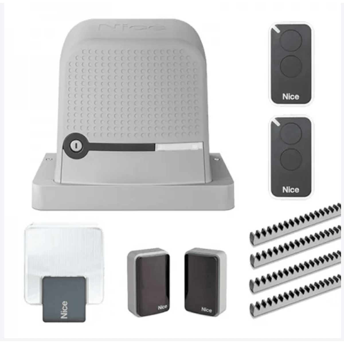 Nice Robus 400 Yana Kayar Bahçe Kapısı Motoru ( Kit Paket)