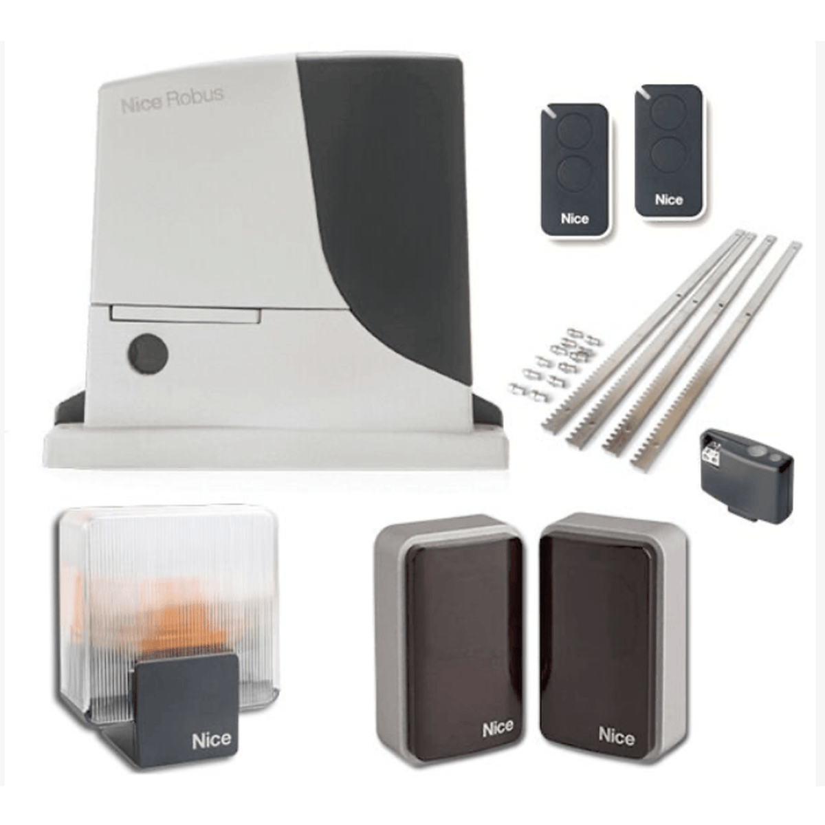 Nice Robus 1000 YanaKayar Bahçe Kapısı Motoru ( Kit Paket)
