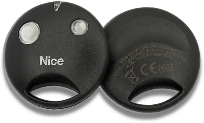 Nice Smile Otomatik Kapı Uzaktan Kumanda Siyah