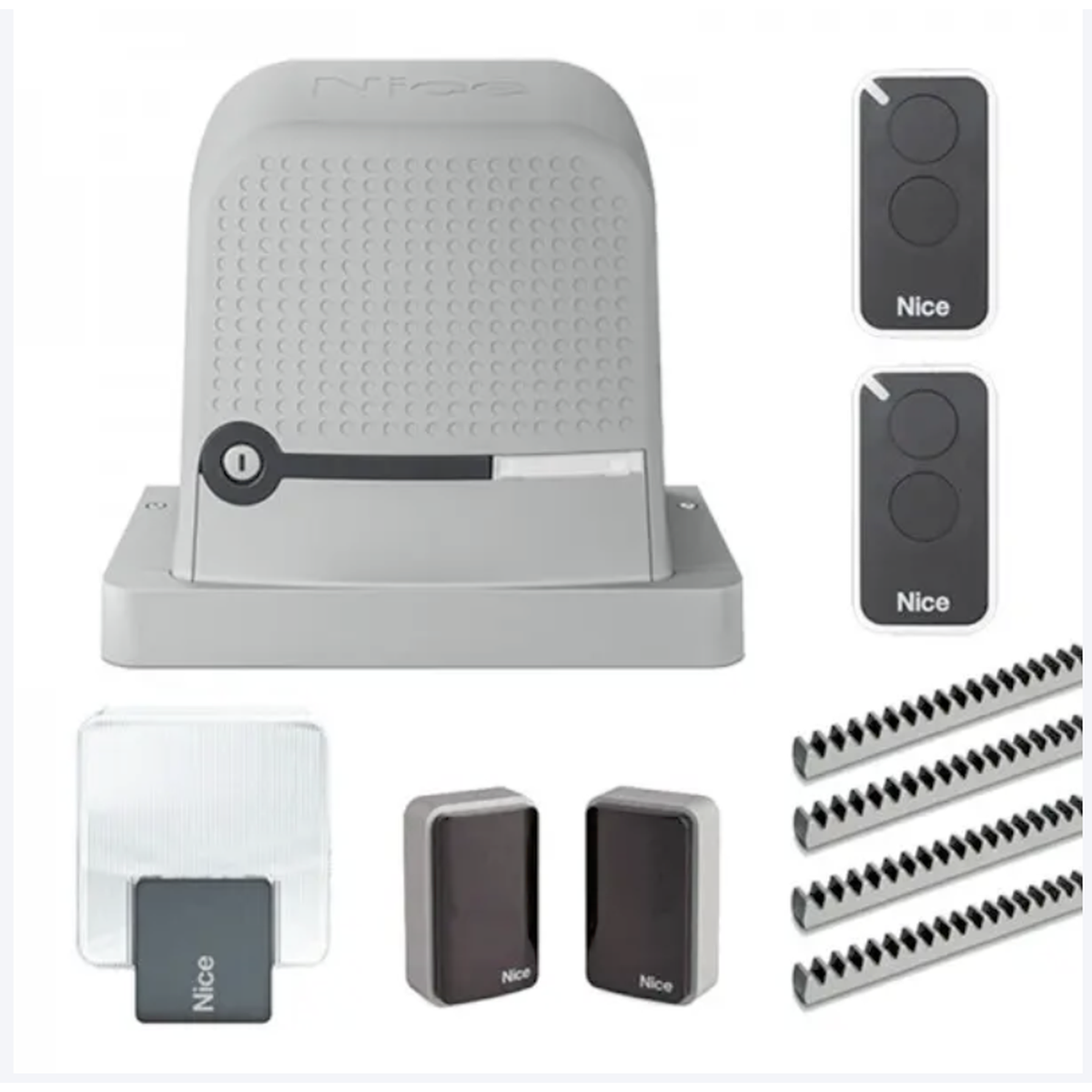 Nice Robus 600 Yana Kayar Bahçe Kapısı Motoru ( Kit Paket)